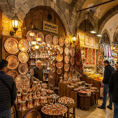 Tarihi Bakırcılar Çarşısı Hediyelik